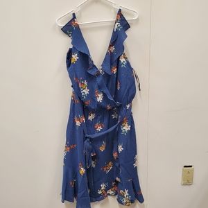 City Chic Rockabilly Ruffle Dress Size L/20